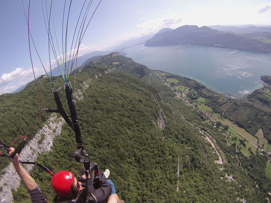 saut en parapente aix-les-bains