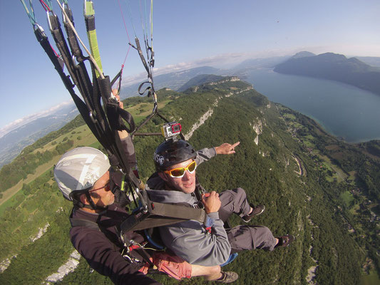 parapente aix-les-bains