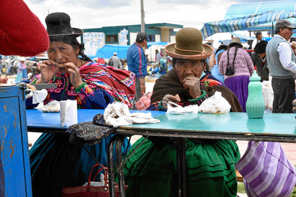 Markt am Titicacasee.
