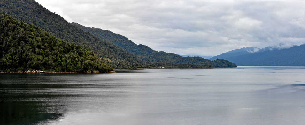 Der Fjord bei Puyuhuapi.