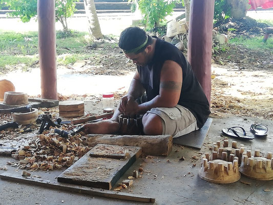 Wood carving