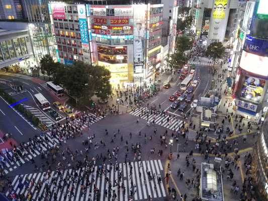 Le passage piéton de Shibuya