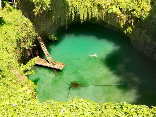 Lou dans To Sua Trench