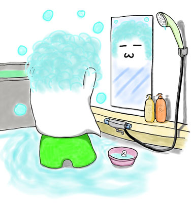 お風呂イラスト