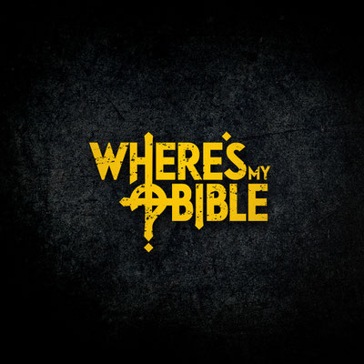 Where's My Bible – logon, levynkansien, sinkkukansien ja Facebook-bannereiden suunnittelu