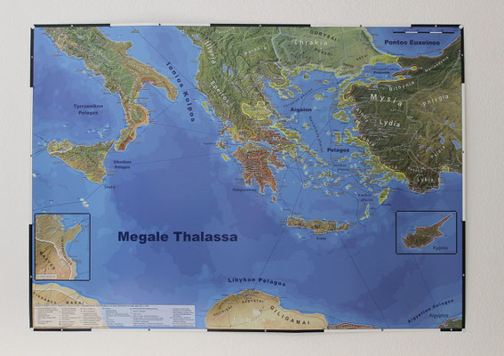 Currently out of stock print of the initial version of "Classical Greece"