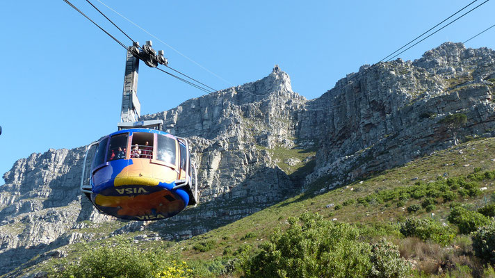 Kabelbaan naar de Tafelberg