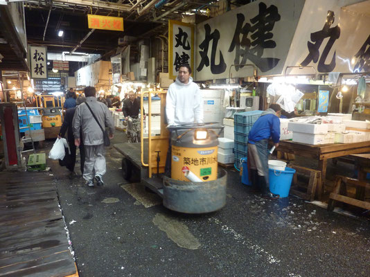 Tsukiji vismarkt