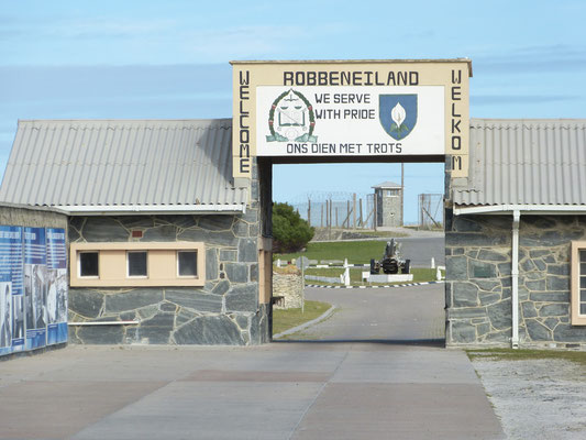 Toegang naar Robbeneiland