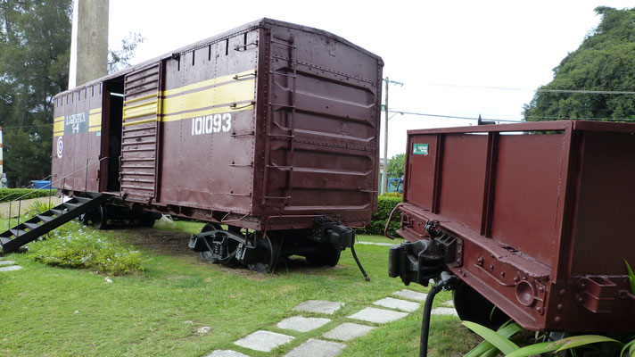 De ontspoorde trein