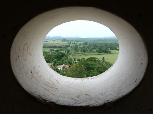 Uitzicht over de omgeving