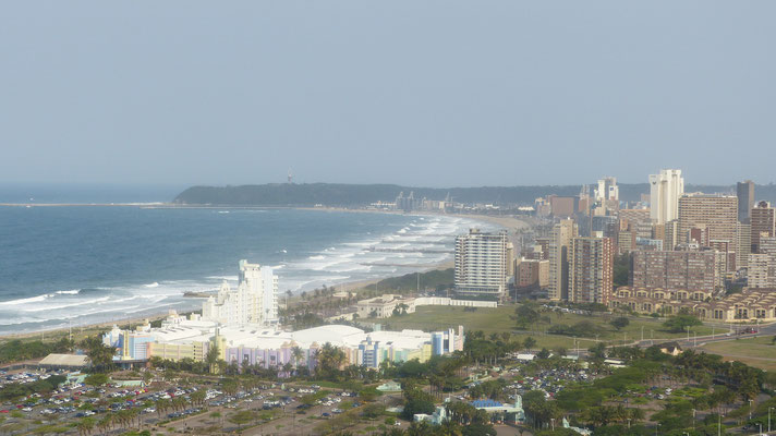 Uitzicht over Durban