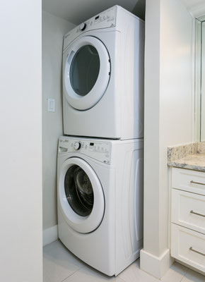 Cayman Reef #17 Washer and Dryer in condo 