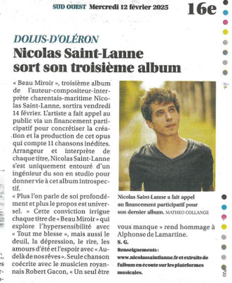 Nicolas Saint-Lanne Beau Miroir