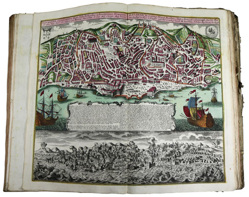 Adjugé 20 050 € - ATLAS de MERCATOR & HONDIUS, un volume in folio, Amsterdam, 1609