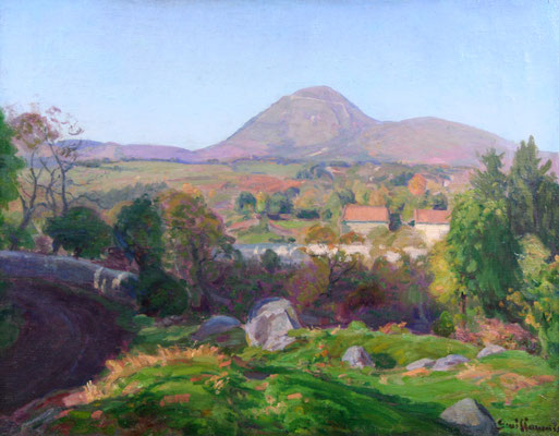 Adjugé 16 040 € - GUILLAUMIN Armand, Paysage, huile sur toile, 43 x 55 cm