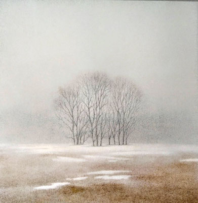 Nina Renzo  Titel: Winterabend Technik: Offsetdruck Jahr: unbekannt Format: 40 cm x 40 cm (mit Rahmen.).