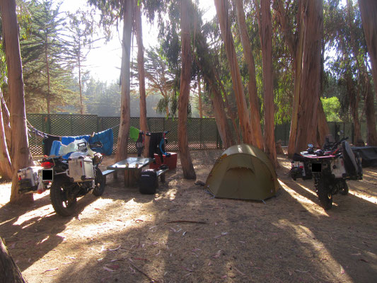 Camping in Pichidangui