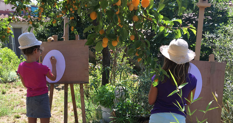 Stage de peinture pour enfants, été 2019, Aix en Provence