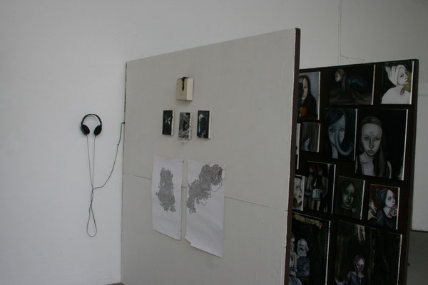 (the manifest of) happy painting room installation for bachelor degree (non-public) . 2013 . hfbk hamburg