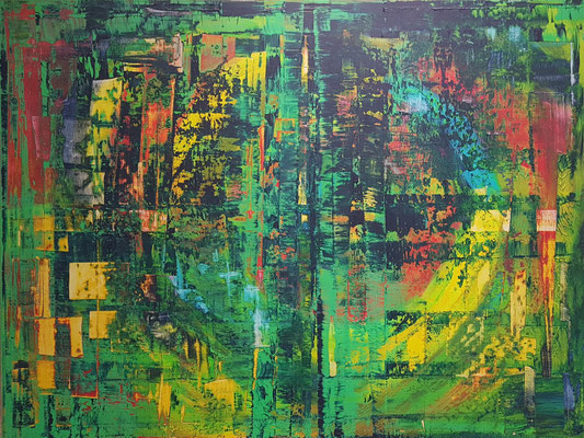 KERSTIN SOKOLL, Hope on Both Sides, 2020, I058, 90 x 120 cm, SOLD