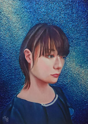 GIRL／oil on canvas・F4(273×333)・2023