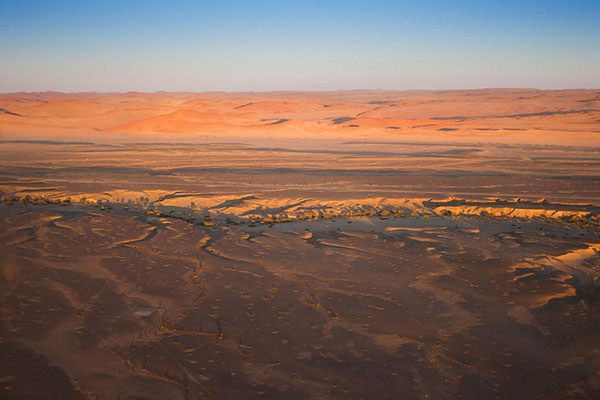 Sossusvlei: les dunes vues du ciel