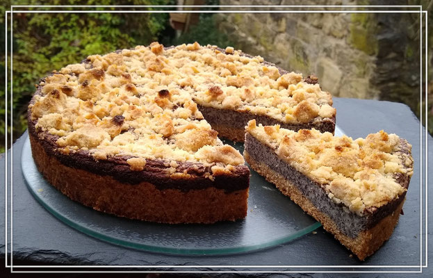 Mohn-Marzipankuchen