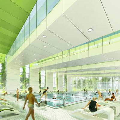 IGS 2018 Hamburg - Schwimmbad, Architekturidee u. Visualisierung, IGS
