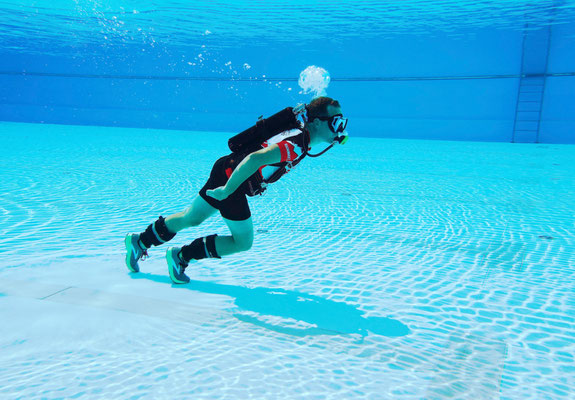 Weltrekord über den schnellsten 100-Meter-Lauf unter Wasser