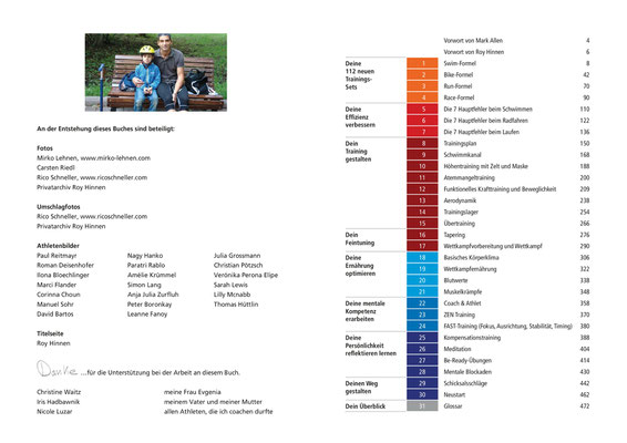 Triathlonbuch - TRIATHLON TOTAL: Inhalt