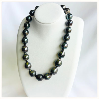 黒蝶真珠バロック系 14.0mm-15.0mm