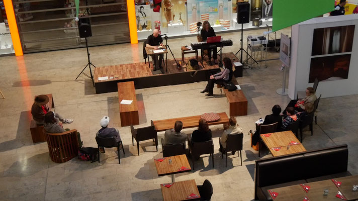 Veranstaltung John Cage Lesung mit Jens Zimmer und Alexandra Felder