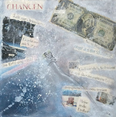 Zeit zur Orientierung 60 x 60 cm