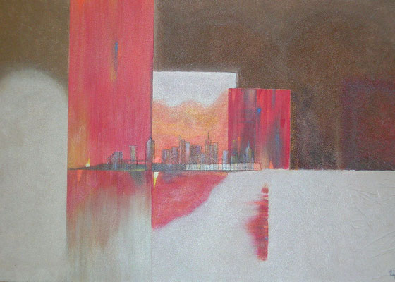 Warum in die Ferne schweifen 60 x 90 cm