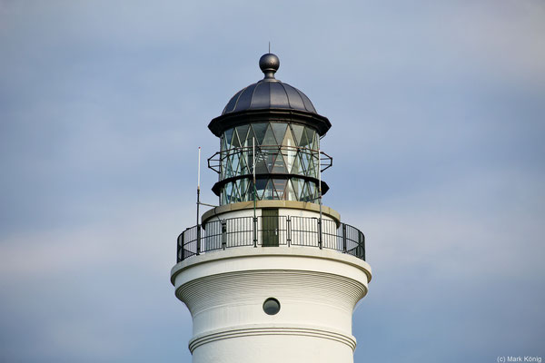 Top of the lighthouse in Hirtshals in detail