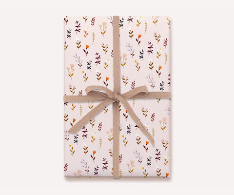 Geschenkpapier – Buntes Beet