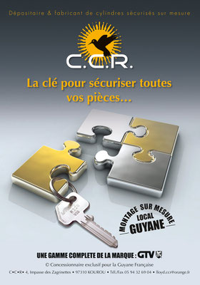 Chemise commerciale • Annonceur : CCR / Guyane • © Récréacom, Christophe Houlès graphiste