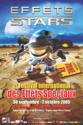 Création affiche : Festival Effets Stars • © Récréacom, Christophe Houlès graphiste
