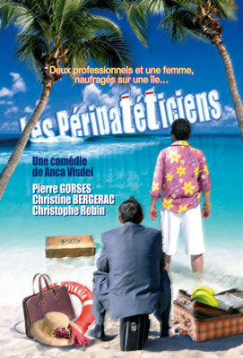 Création affiche : Les péripatéticiens • © Récréacom, Christophe Houlès graphiste
