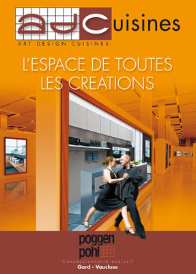Plaquette commerciale • Annonceur : Cuisines ADC / Nîmes • © Récréacom, Christophe Houlès graphiste