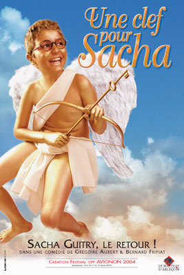 Création affiche : Un clef pour Sacha • © Récréacom, Christophe Houlès graphiste