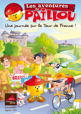 Paillou sur le Tour de France - Courtepaille - Illustration : Christophe Houlès
