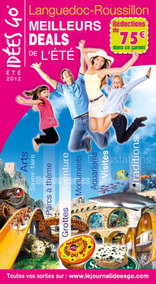 Couverture guide touristique • Idées-Go / Languedoc-Roussillon