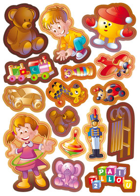 Paillou à la fabrique de jouets - Courtepaille - Illustration : Christophe Houlès