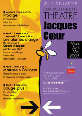 Création affiche théâtre : Jacques Cœur • © Récréacom, Christophe Houlès graphiste