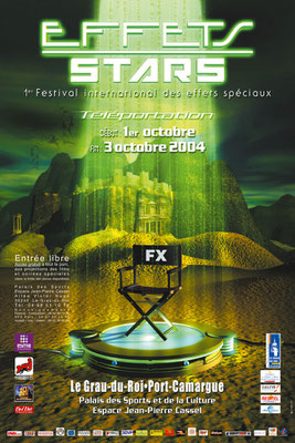 Festival : 3D + photos montage Photoshop / Effets Stars • © Christophe HOULES, illustrateur