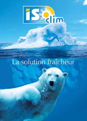 Chemise commerciale • Annonceur : Isoclim / Guyane • © Récréacom, Christophe Houlès graphiste