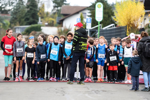 Startvorbereitungen über 2km
