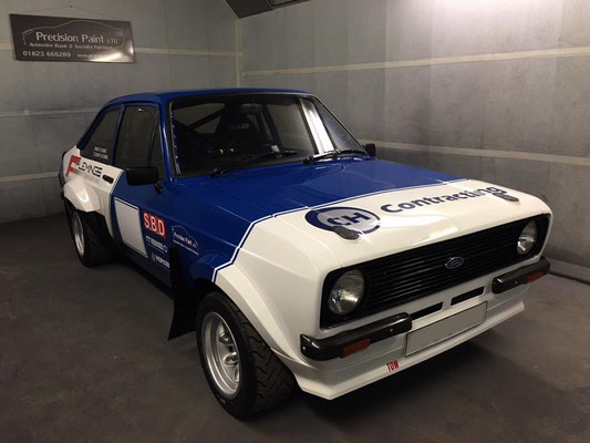 Ford Escort Mk2 Rally Car Tidy Up at End of Season | Precision Paint | Wellington Somerset